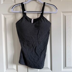 Auden Nursing Gray Cami tank Top Size Large